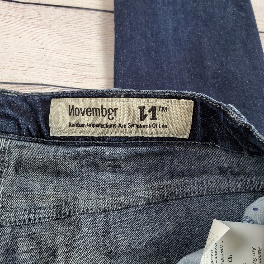 November drake skinny jeans, dark wash - Picture 7 of 8